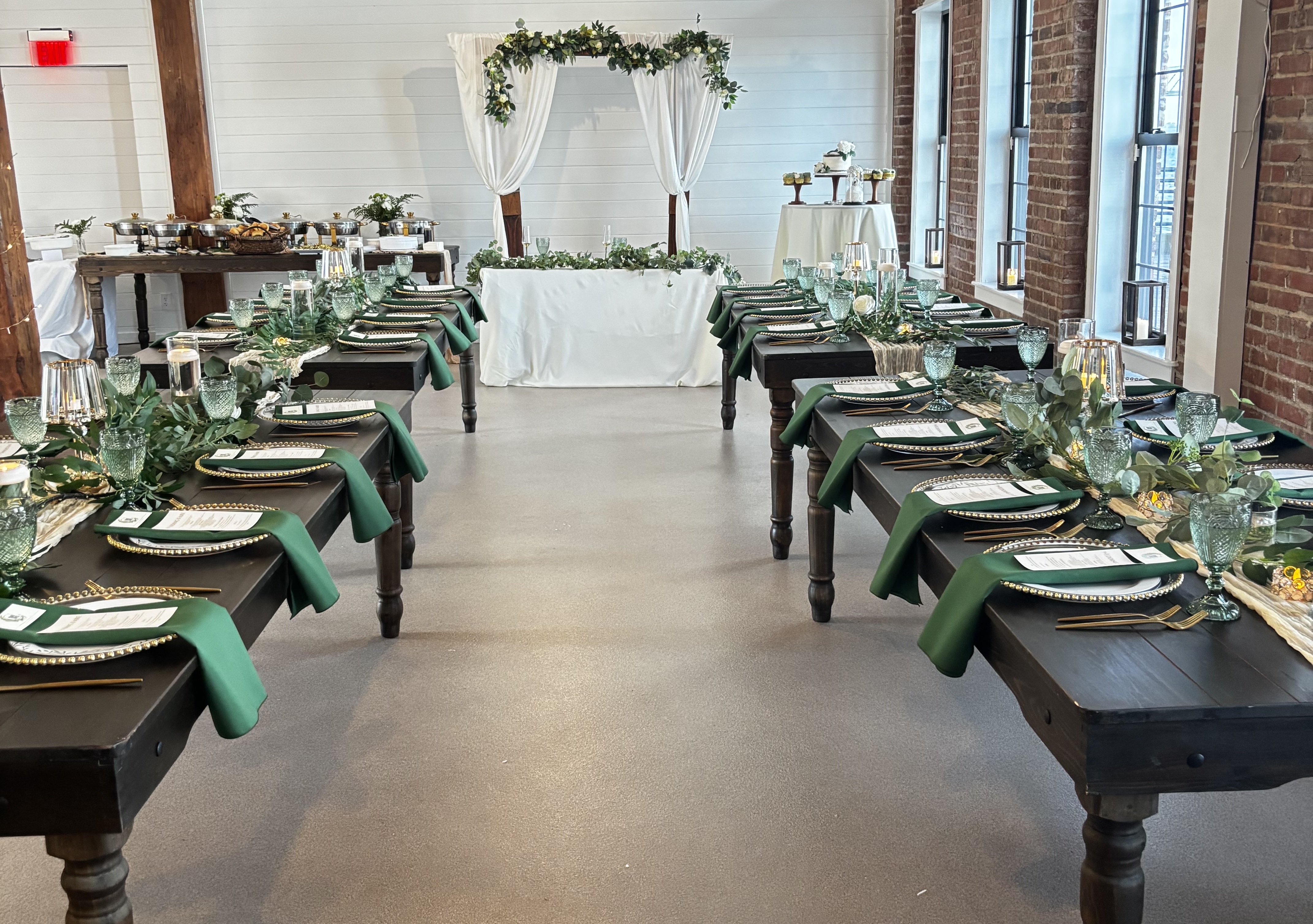 Elegant luxury wedding setup by Castle Gardens ILM